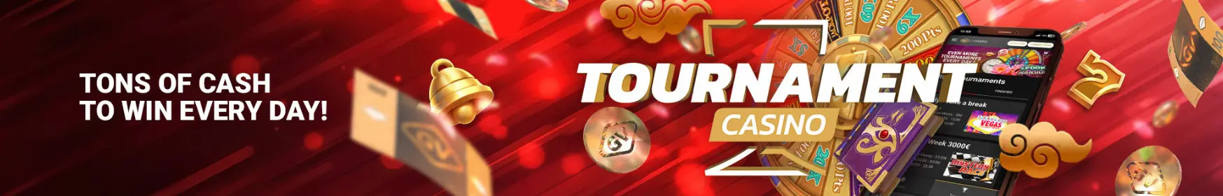 Tournoi en ligne GOLDENVEGAS CASINO