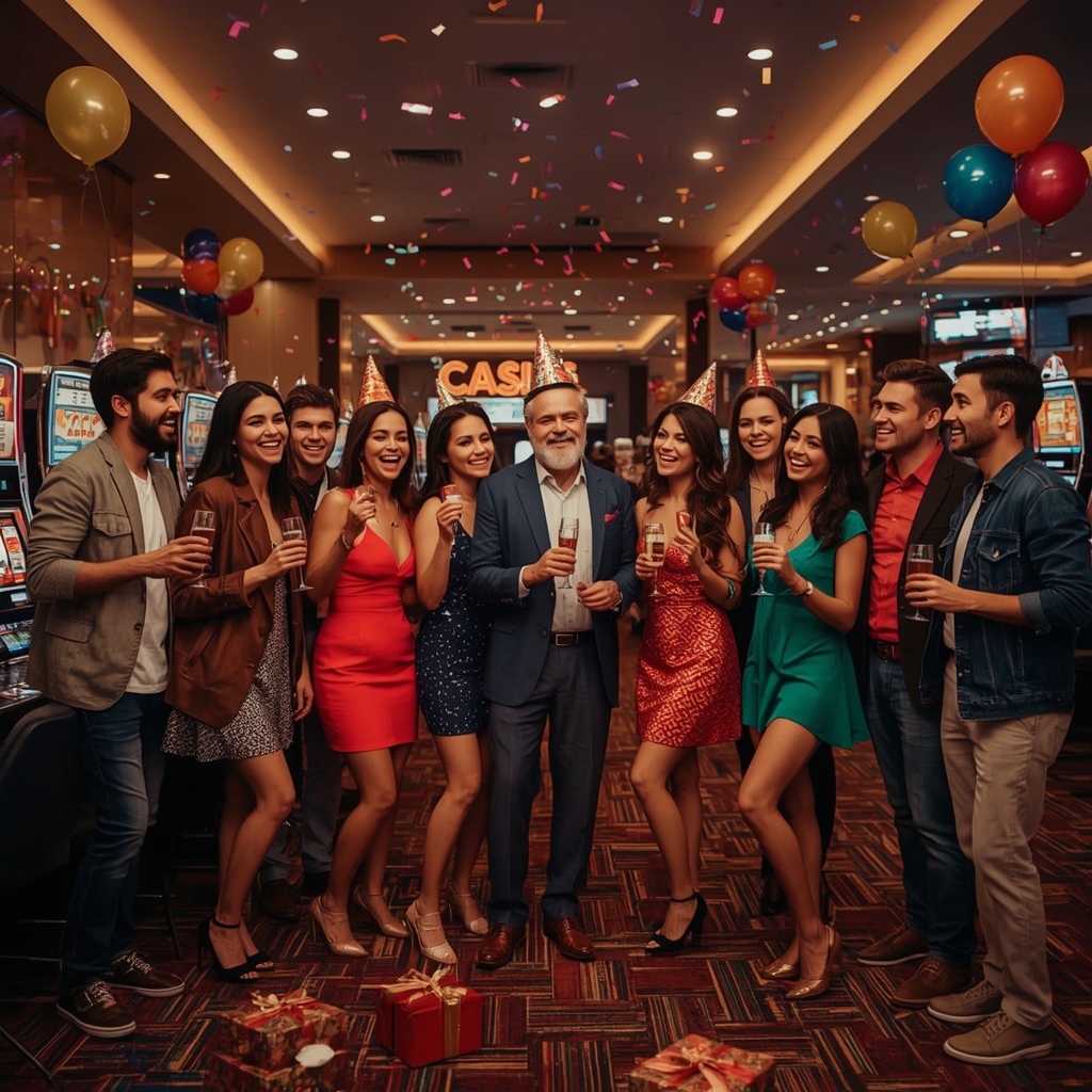 Joueur satisfait au casino GoldenVegas Casino